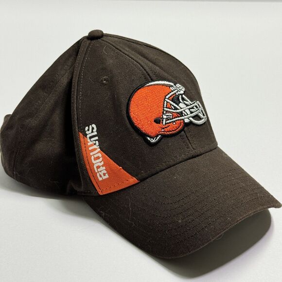 Cleveland Browns Football Embroidered Snapback Hat Cap Team Vintage NFL Apparel - Picture 1 of 5